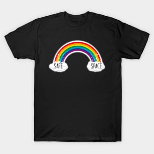 Safe space rainbow T-Shirt